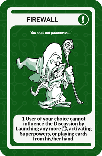 Firewall promo card of Like – The Social Game